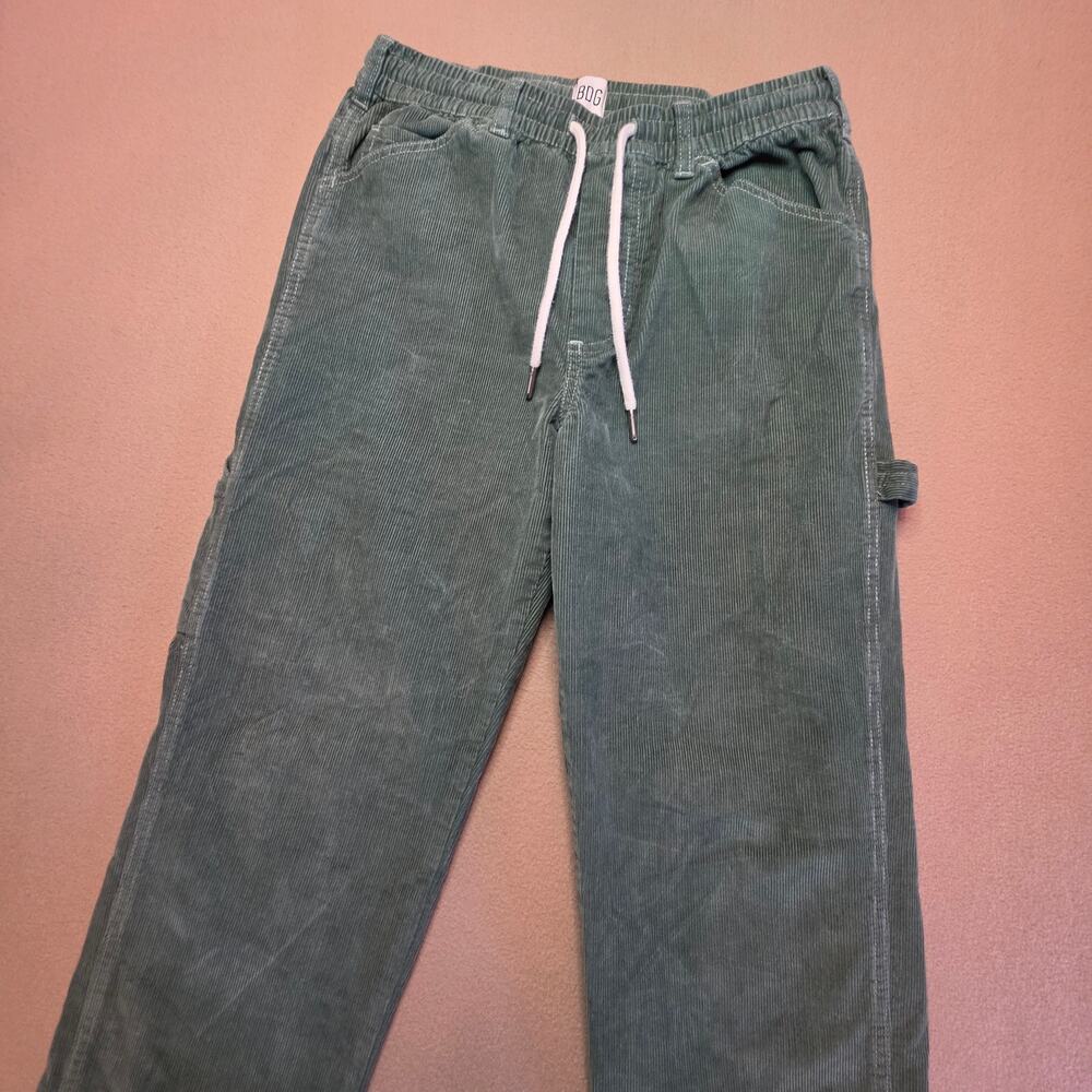 BDG Urban Outfitters Green Corduroy Relaxed Painter Drawstring Pants Sz Small
